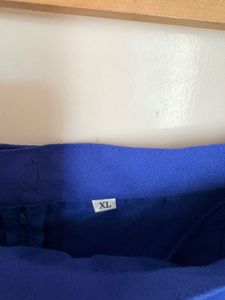 Blue Mini Skirt