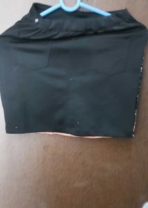 Funky Patterned Mini Skirt