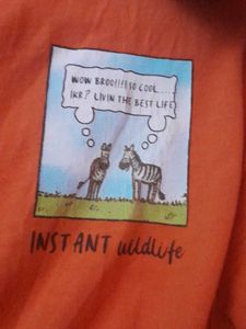 Yousta Back Print Meme Shirt
