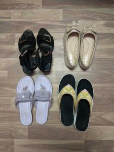 Combo Set Of 4 Sandals
