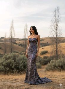 Sparkling Sequin Evening Gown