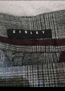 Imported Vintage Checked Trouser