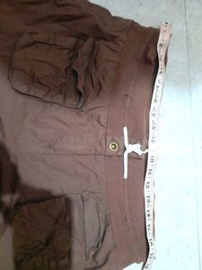 Brown Casual Pants