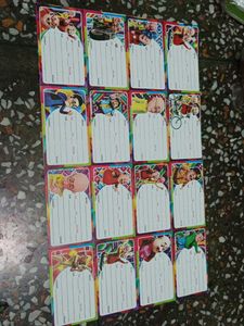 Barbie Name Tag Stickers