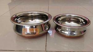 New Unused Pack Of Two Steel Handi Copper Base