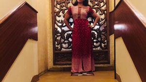 Floor Lenght Kurti With Front Slit