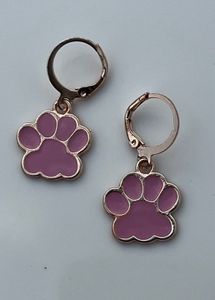 Paw Print Earrings
