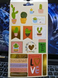 10 Sheets Of Stickers.
