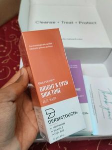 Dermatouch Face Wash + Sunscreen Combo Bright &amp; Ev
