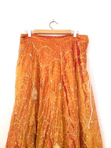 Multicolor Embroidered Skirt &amp; Dupatta (Women&#39;s)