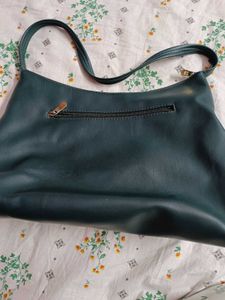 Baggit Handbag Teal Green Color