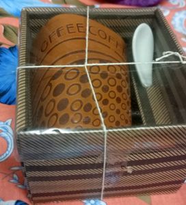 COFFEE MUG WITH SPOON