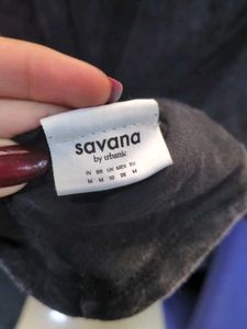 Gray Acid Wash T-Shirt