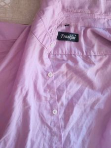 Pink colour formal shirt 1