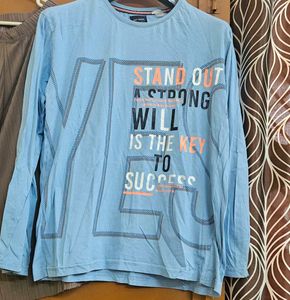 Blue Printed Top+ Free Plazzo