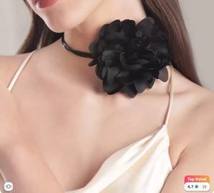 Floral Statement Choker Necklace