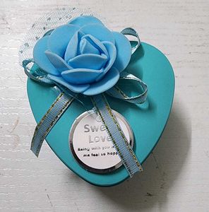 Heart Shaped Decorative Metal Small Gift Box