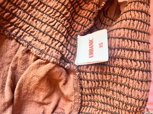 URBANIC Brown Crop Top