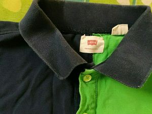 Two Coloured Collered T Shirt