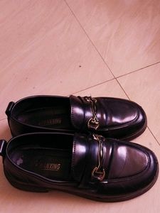 Classic Black Loafers