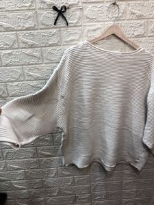 off white zara Knit Top🕶️‼️