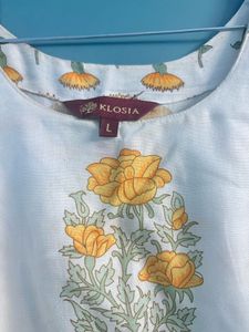 Floral Print Kurti Anarkali