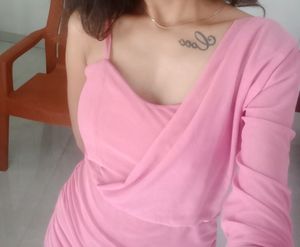 Pink Sexy One-piece Dress