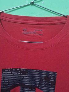 Red Under Armour T-Shirt