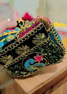 Pyramid Shape Potli Bag 🌸