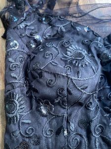 Net Embroidery Work Blouse