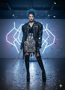 ✨Explosion brand two-tone cocktail dress✨