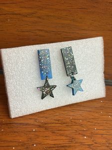 Star Drop Earrings