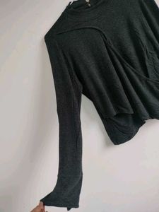 Stylish Grey woolen Top