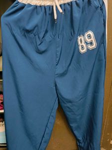 Blue Track Pants