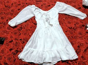 White Mini Dress