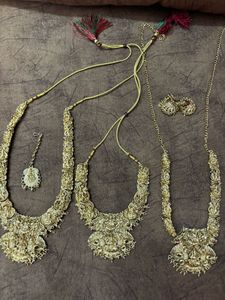 Gold Plated Bridal Jewelry Set