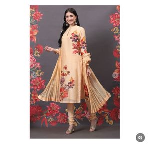 Floral Print Kurta Set