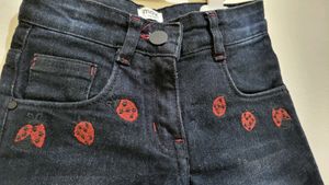 Navy Blue Jean For Girls