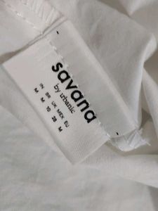 White Button-Down Top