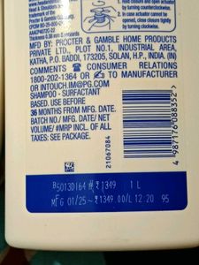 Pack Of 3 Head And Shoulders Shampoo