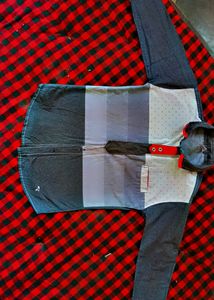 : Cozy Kids' Full-Sleeve Cotton Shirt