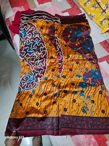 Beautiful Unused Silk Saree_Bengali Saree