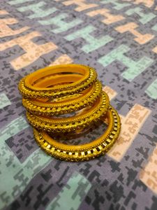 Golden Bangle kada 4 piece