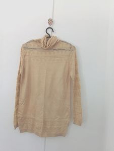 Cozy Beige Knit Sweater