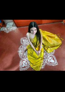 Elegant Yellow Saree