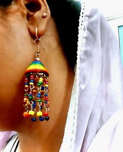 Colorful Beaded Earrings