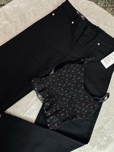 H&M LOW WAISTED JEANS