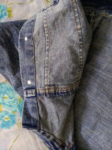 Denim Cropped Jacket