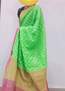Green Saree