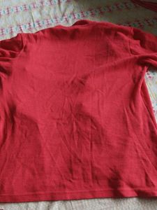 Casual Red jacket With T Shirt